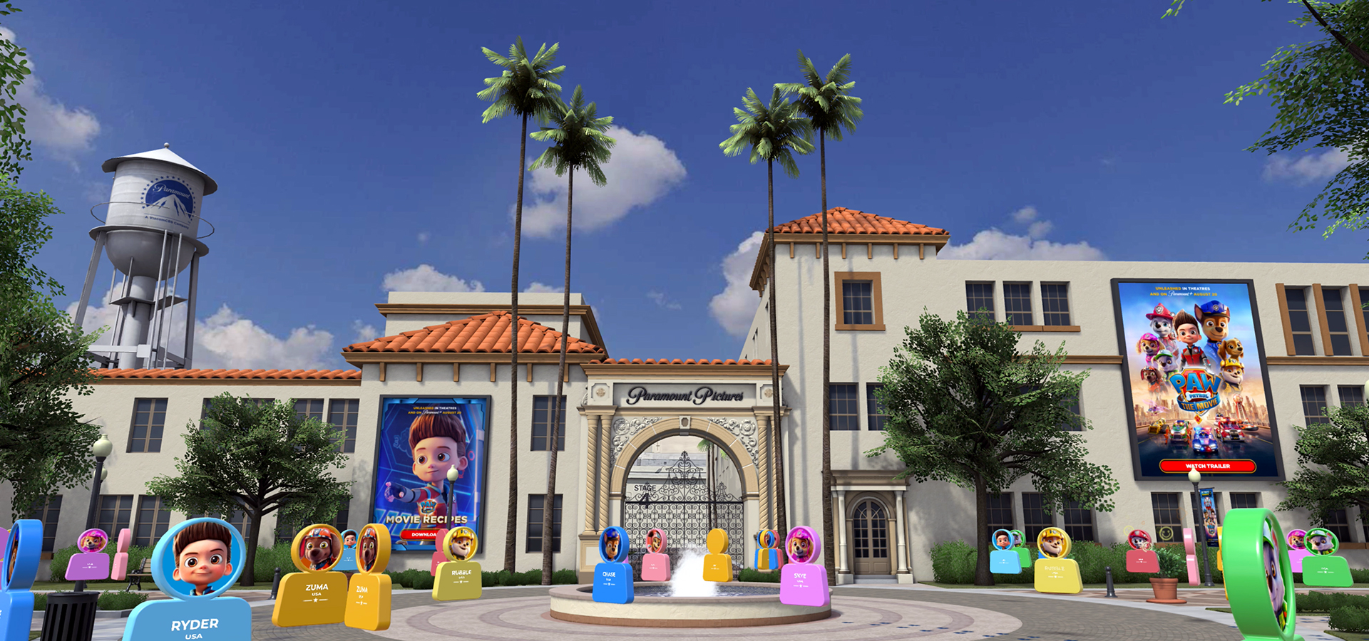Custom 3D environment example 1